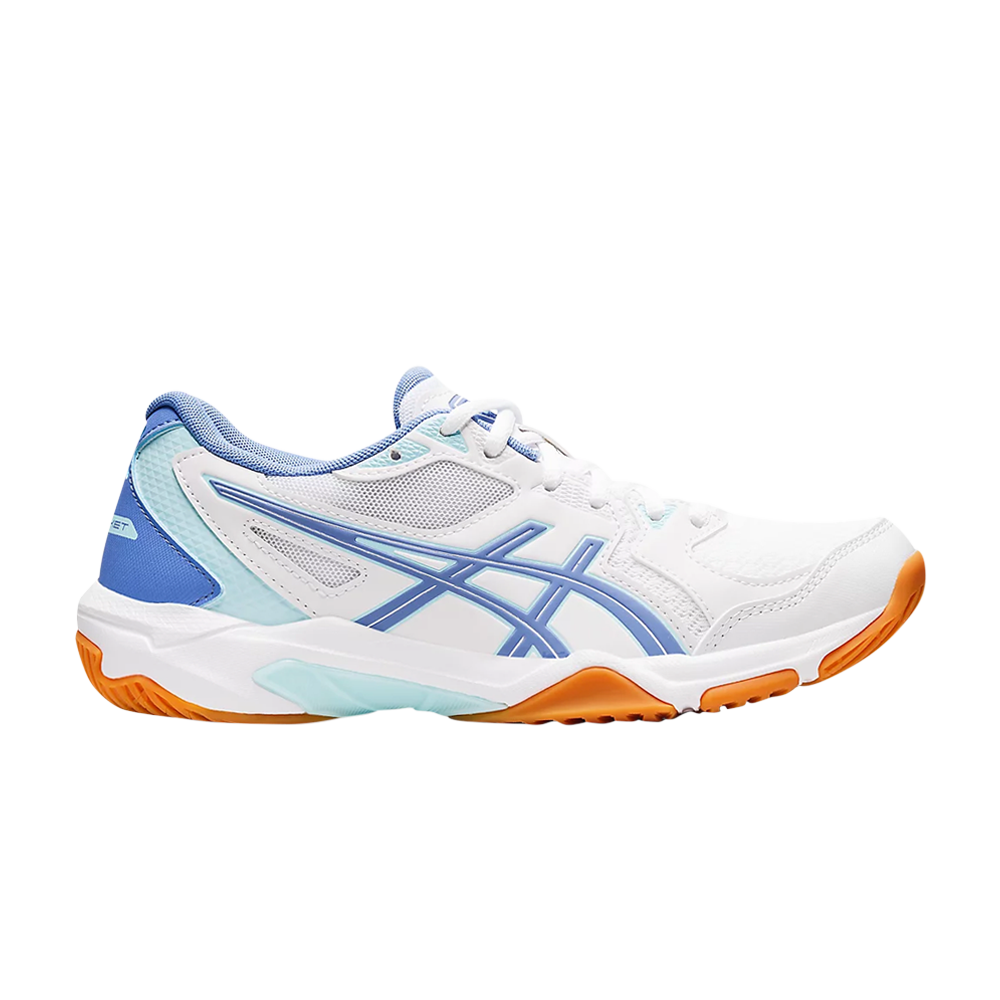 Pre-owned Asics Wmns Gel Rocket 10 'white Periwinkle Blue'
