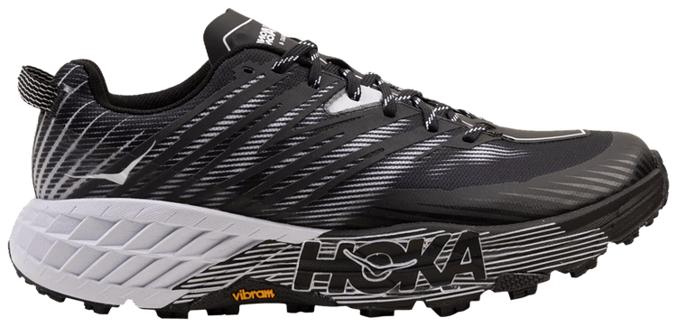 HOKA Speedgoat 4 Black White