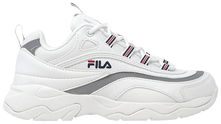 Buy Ray Big Kid 'White Metallic Silver' 3RM00525 109 GOAT