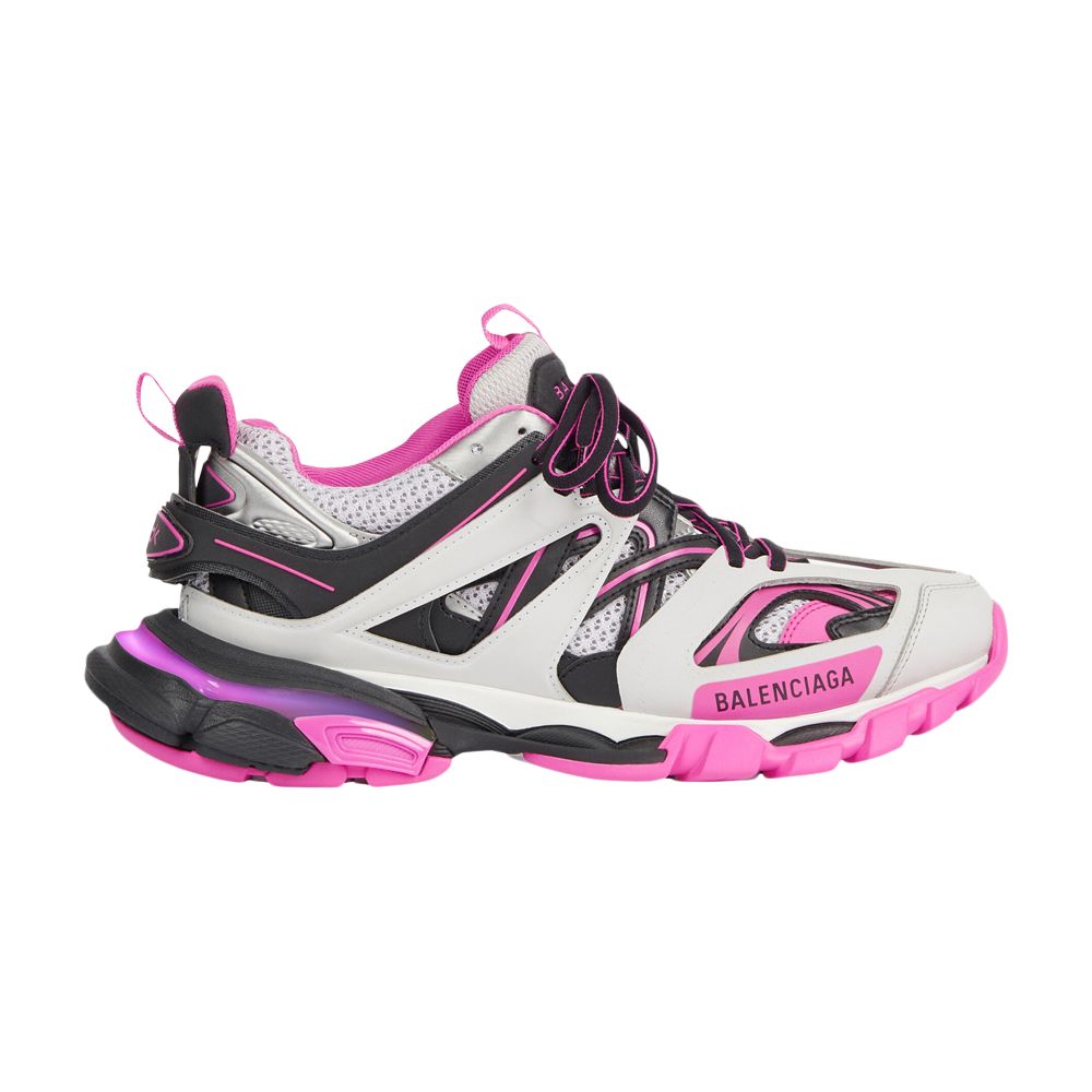 Pre-owned Balenciaga Wmns Track Sneaker 'grey Pink' | Women's Size 37 In Gray