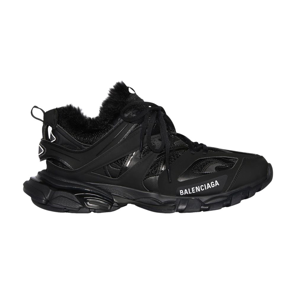 Balenciaga Wmns Track Trainer 'Fake Fur - Black' | Women's Size 36