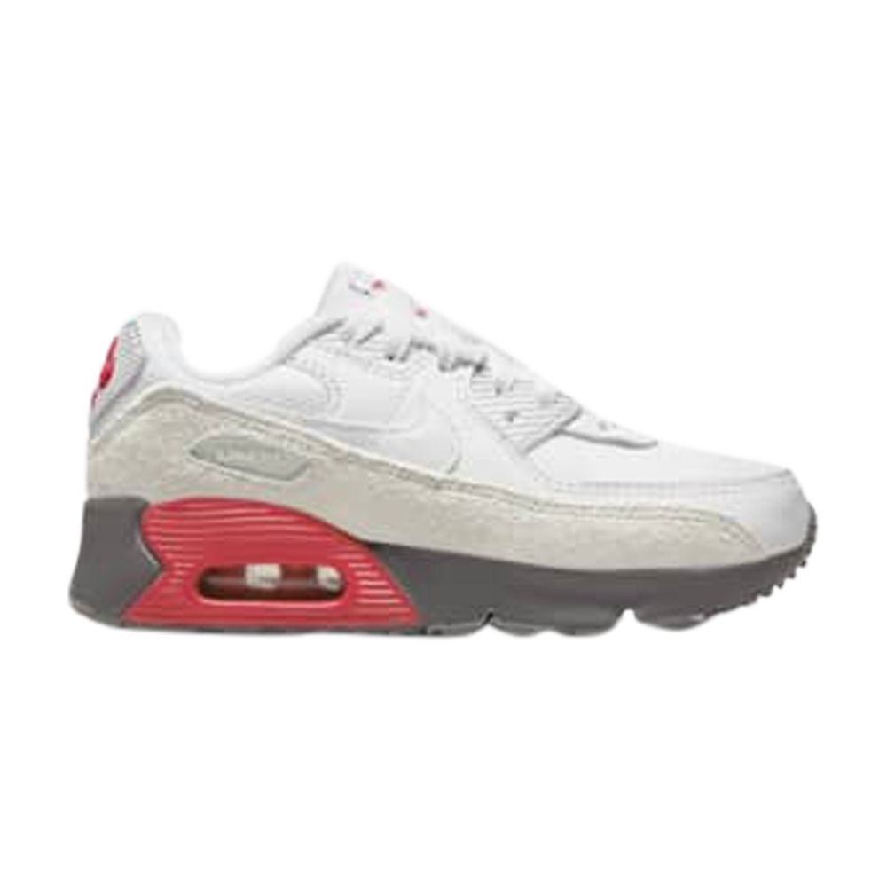Nike Air Max 90 PS 'White Light Silver Flat Pewter' | Kid's Size 3