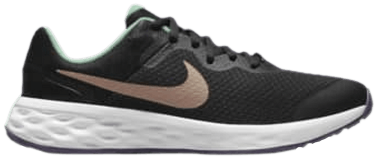 Nike Revolution 6 GS Black Mint Foam
