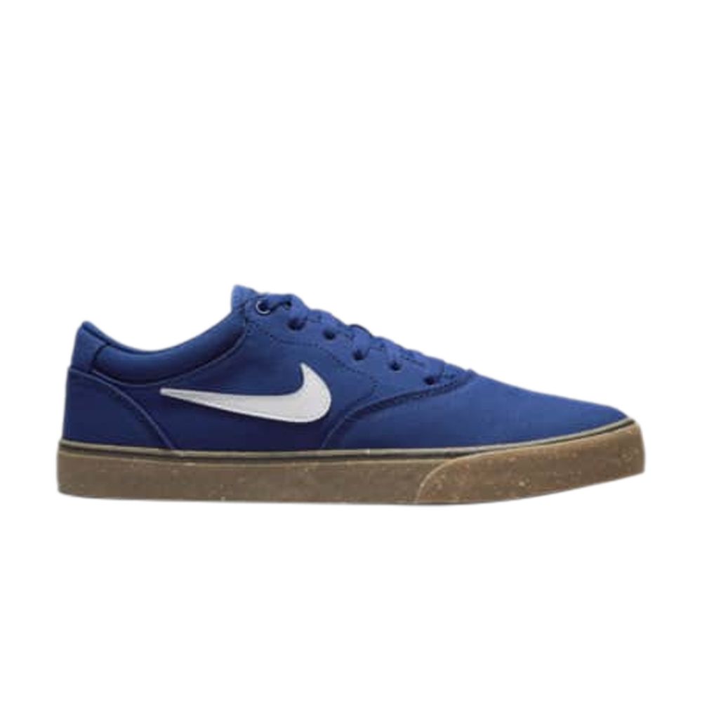NIKE CHRON 2 CANVAS SB 'DEEP ROYAL BLUE GUM LIGHT BROWN'