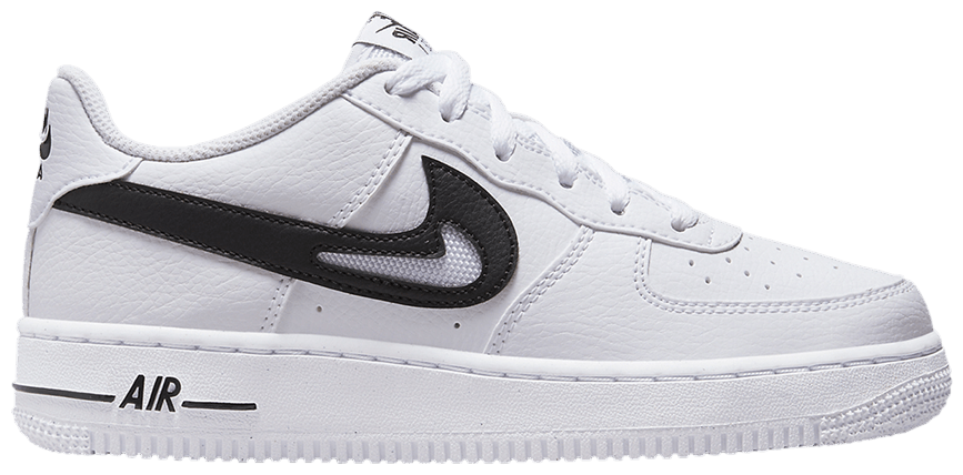 Buy Air Force 1 '07 GS 'Cut Out Swoosh White Black' DR7889 100 GOAT