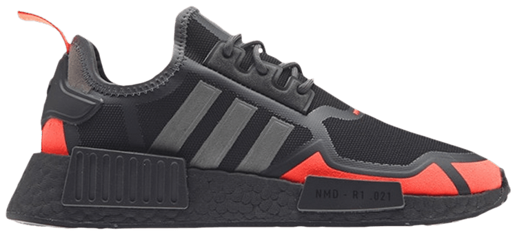 NMD R1 J Black Solar Red