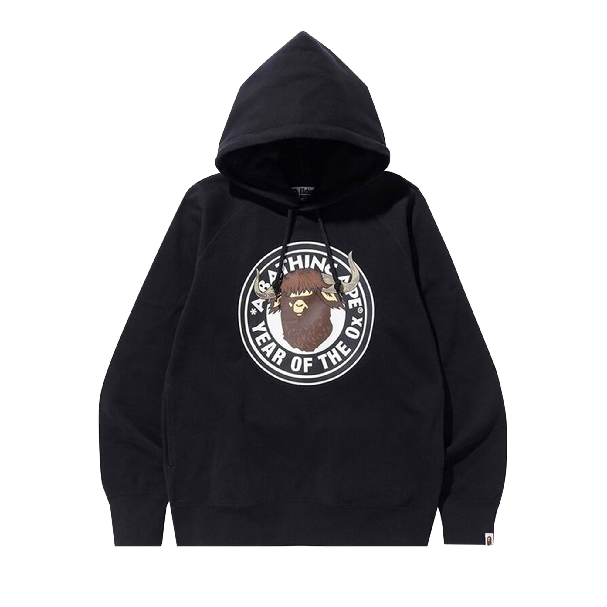 BAPE Year Of The Ox Pullover Hoodie 'Black' | Men's Size M