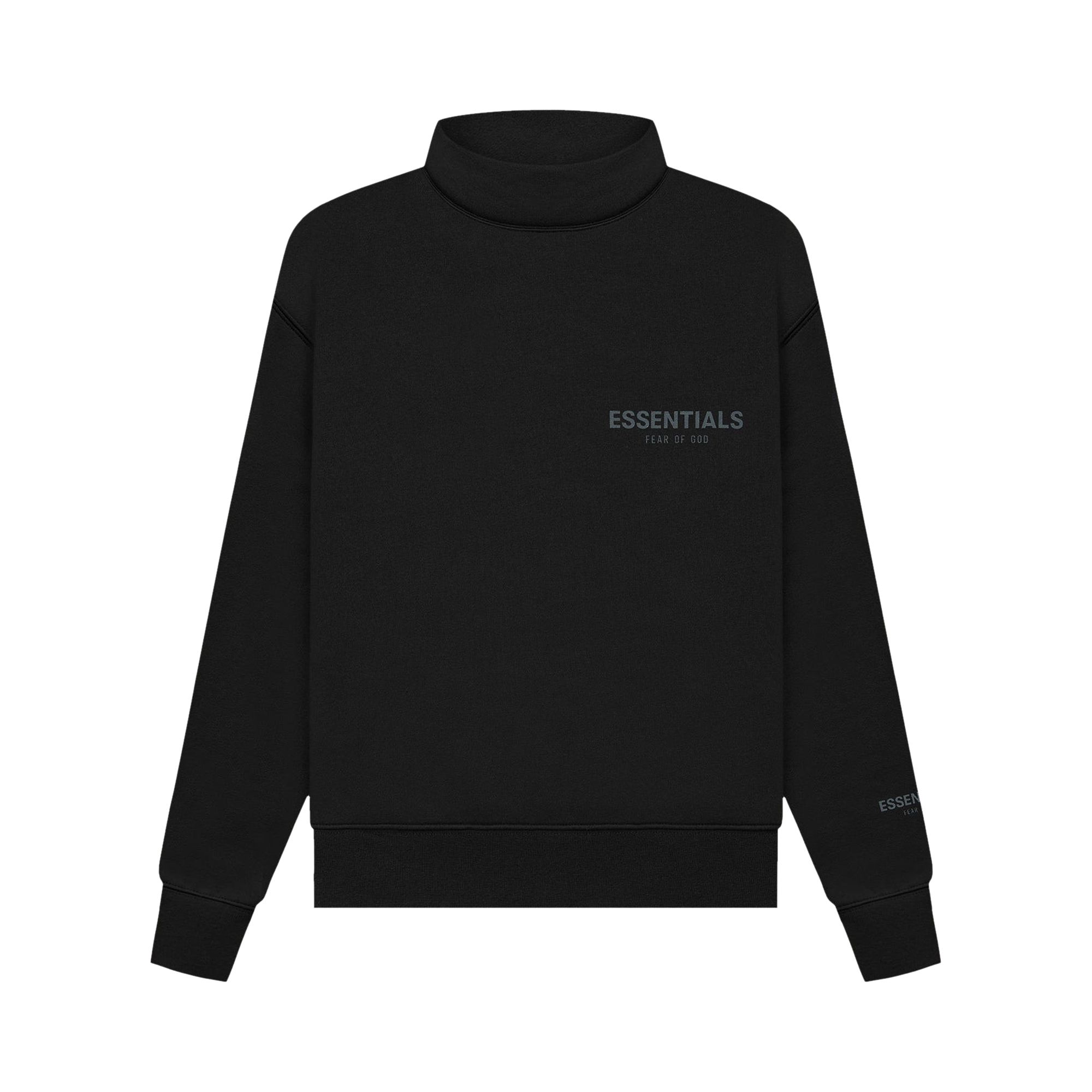 Fear of God Essentials Kids Mockneck 'Black' | Kid's Size 8