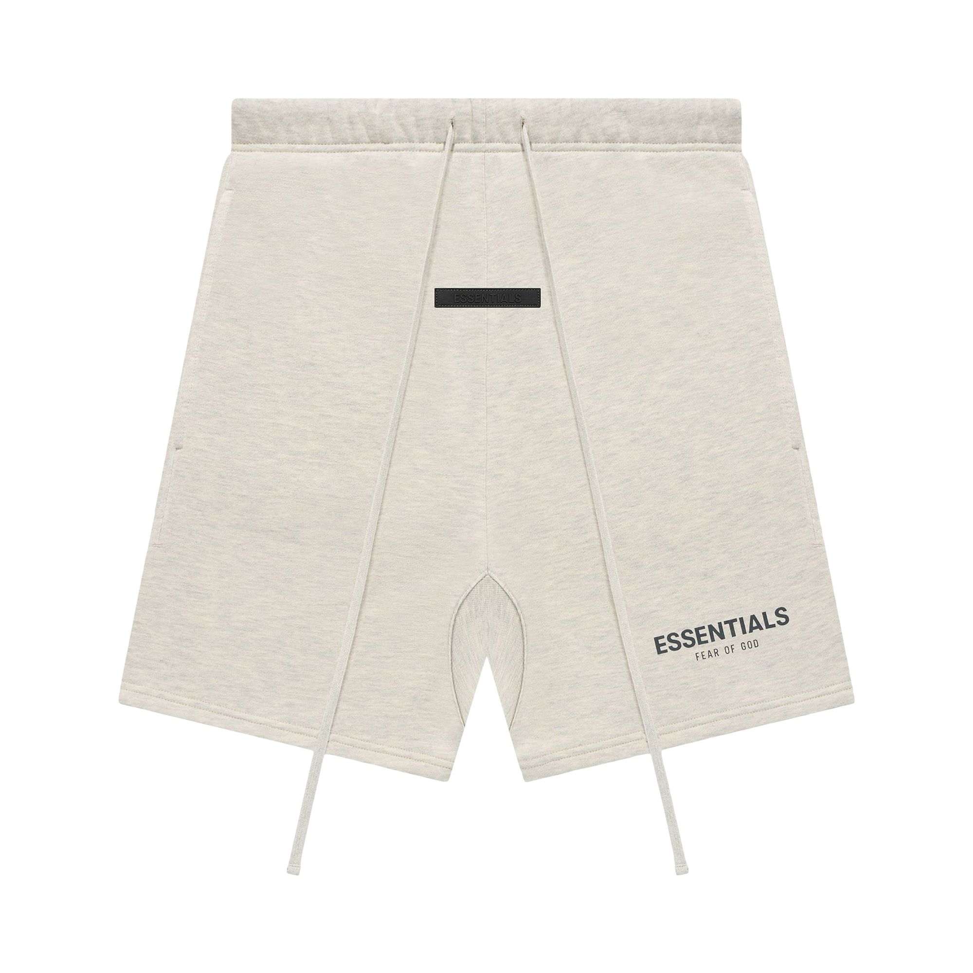 Fear of God Essentials Sweatshort 'Light Heather Oatmeal' | Cream | Men's Size 2XL
