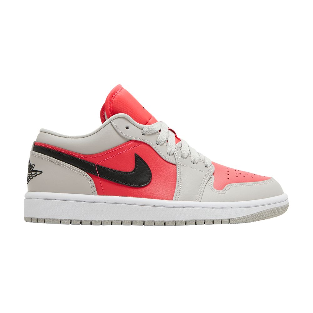 Wmns Air Jordan 1 Low 'Light Iron Ore Siren Red' | Women's Size 10.5