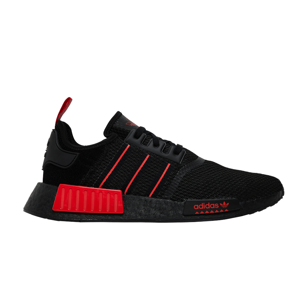 nmd red white black