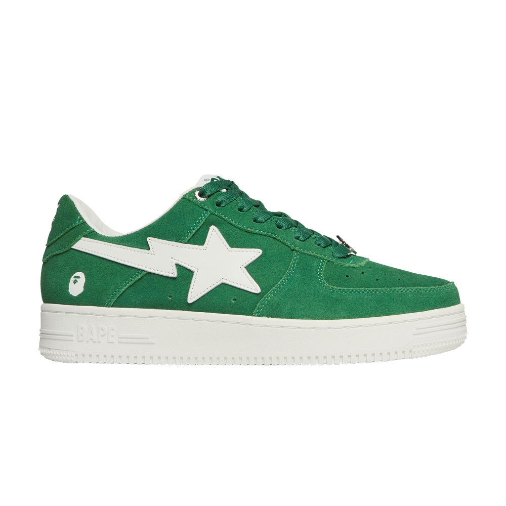 Pre-owned Bape Sta 'suede Pack - Green'