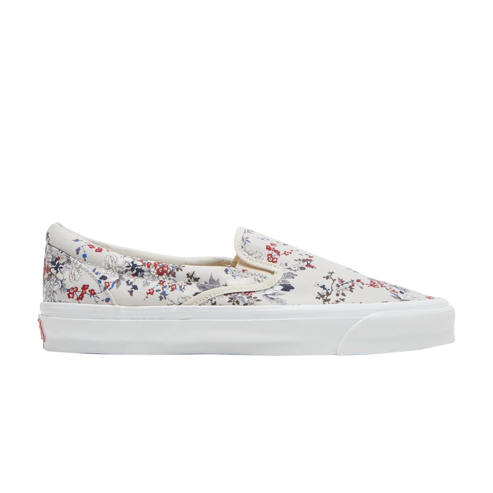 Vans Kith x Vault OG Classic Slip-On LX 'Floral' | Cream | Men's Size 8.5