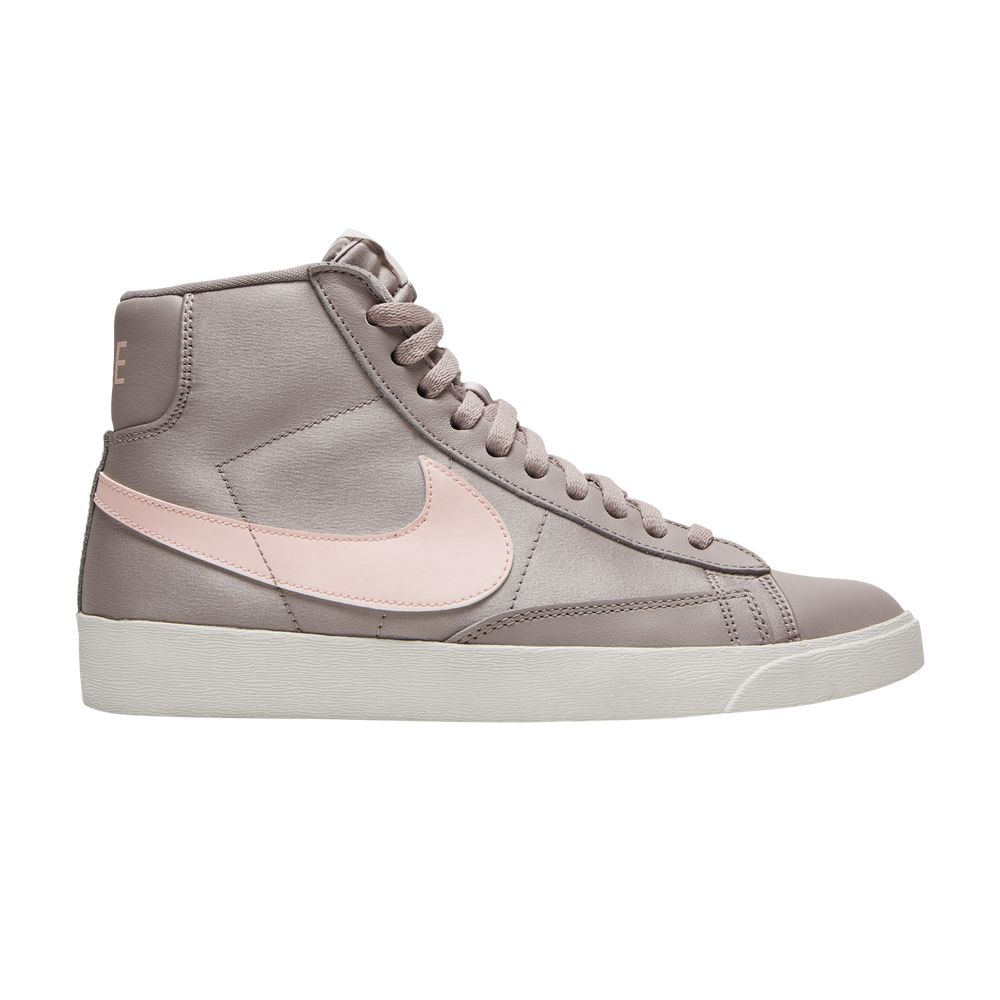Nike Wmns Blazer Mid Premium 'Pumice Echo Pink' | Grey | Women's Size 12