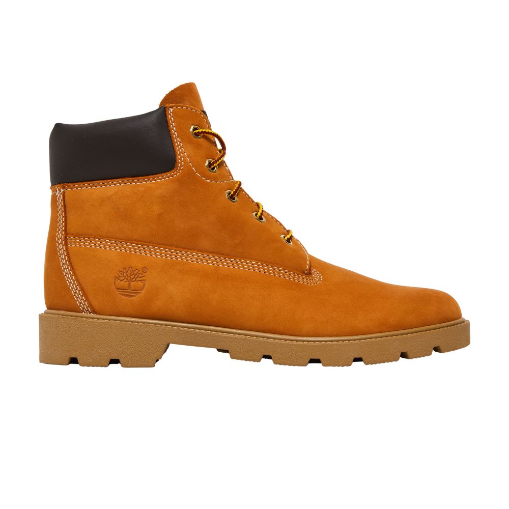 Timberland 6 Inch Boot Junior 'Wheat' | Brown | Kid's Size 5