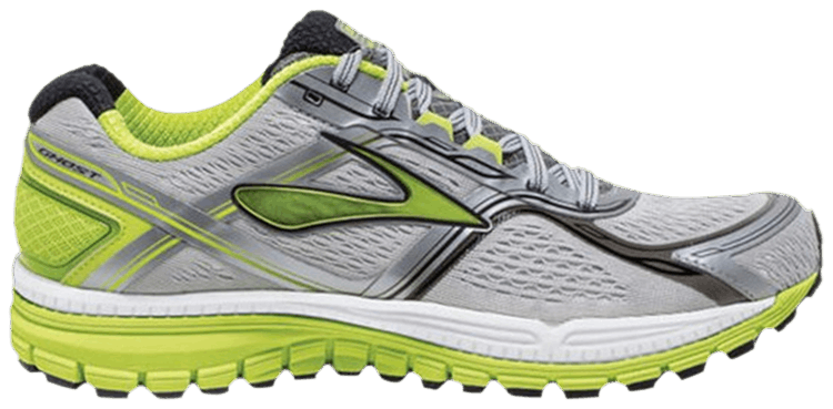 Brooks Ghost 8 Charcoal Lime