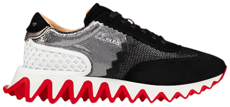 Buy Christian Louboutin Loubishark 'Black Silver' - 1220353 Buy Christian Louboutin Loubishark 'Black Silver' - 1220353