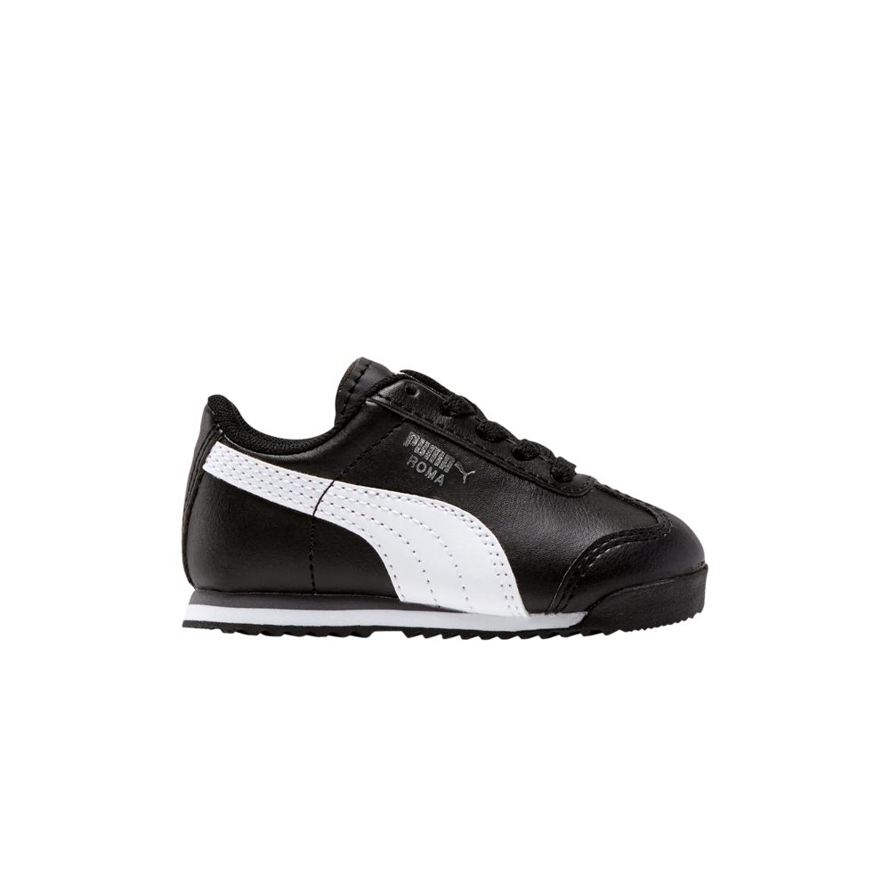 Pre-owned Puma Roma Basic Infant 'black White' | Infant Size 4