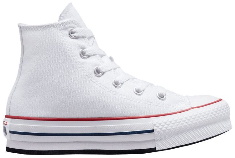 Chuck Taylor All Star Lift Platform High PS White Garnet