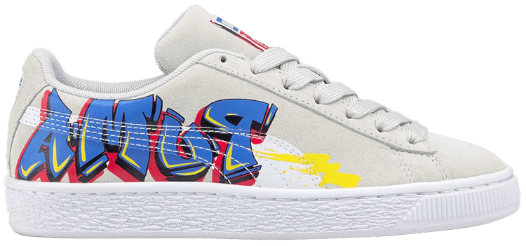 Puma Suede Street Art Jr Nimbus Cloud Nebulas Blue