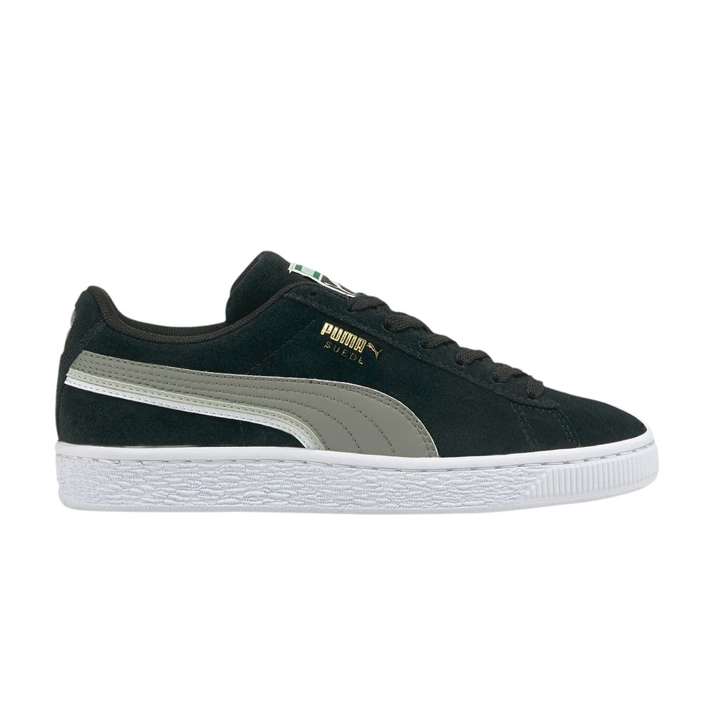 Pre-owned Puma Suede Triplex Jr 'black Steel Grey' | Kid's Size 5