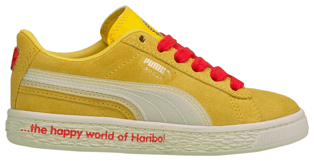 Haribo x Puma Suede Triplex Little Kid Gold Bears