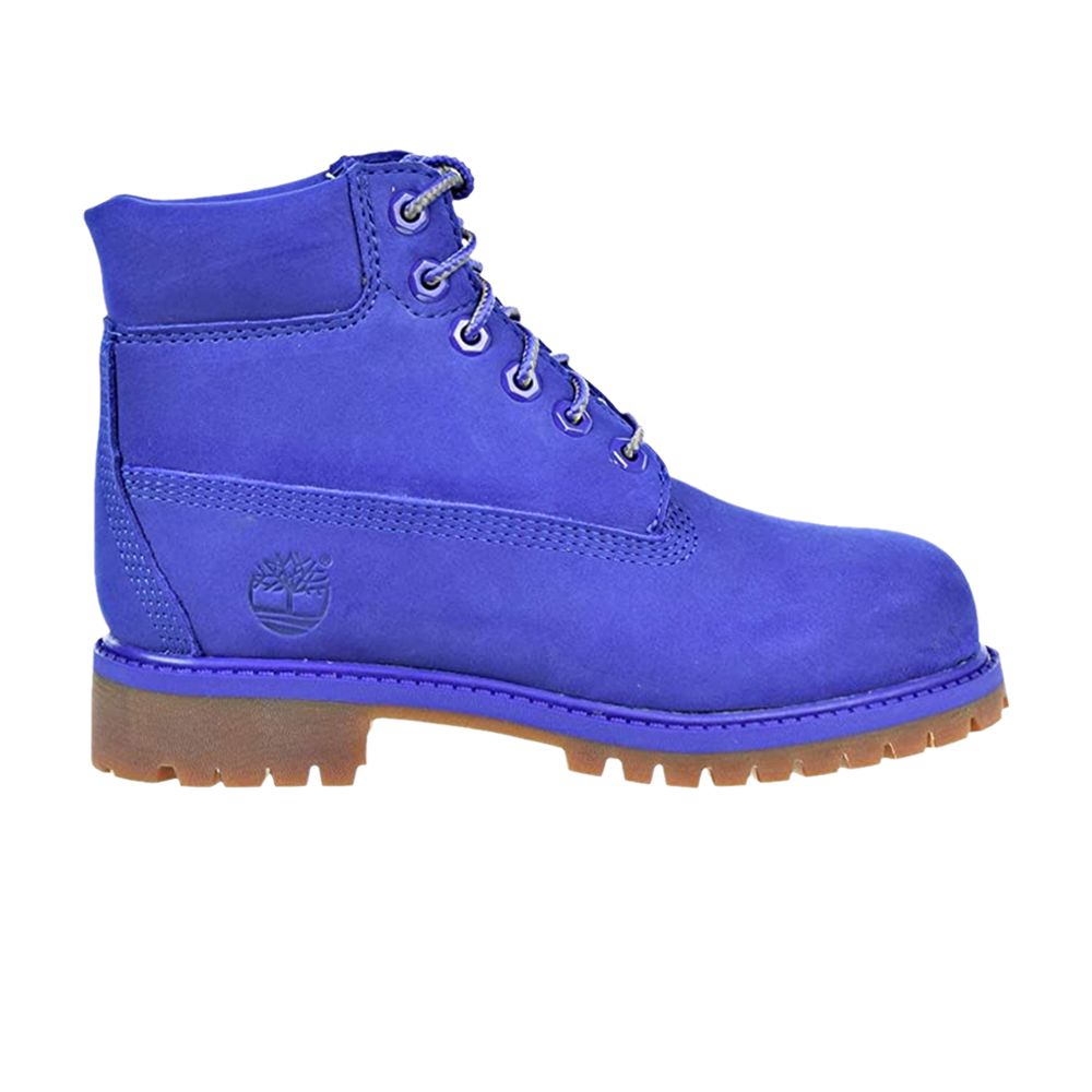 Pre-owned Timberland 6 Inch Premium Boot Youth 'blue' | Kid's Size 1