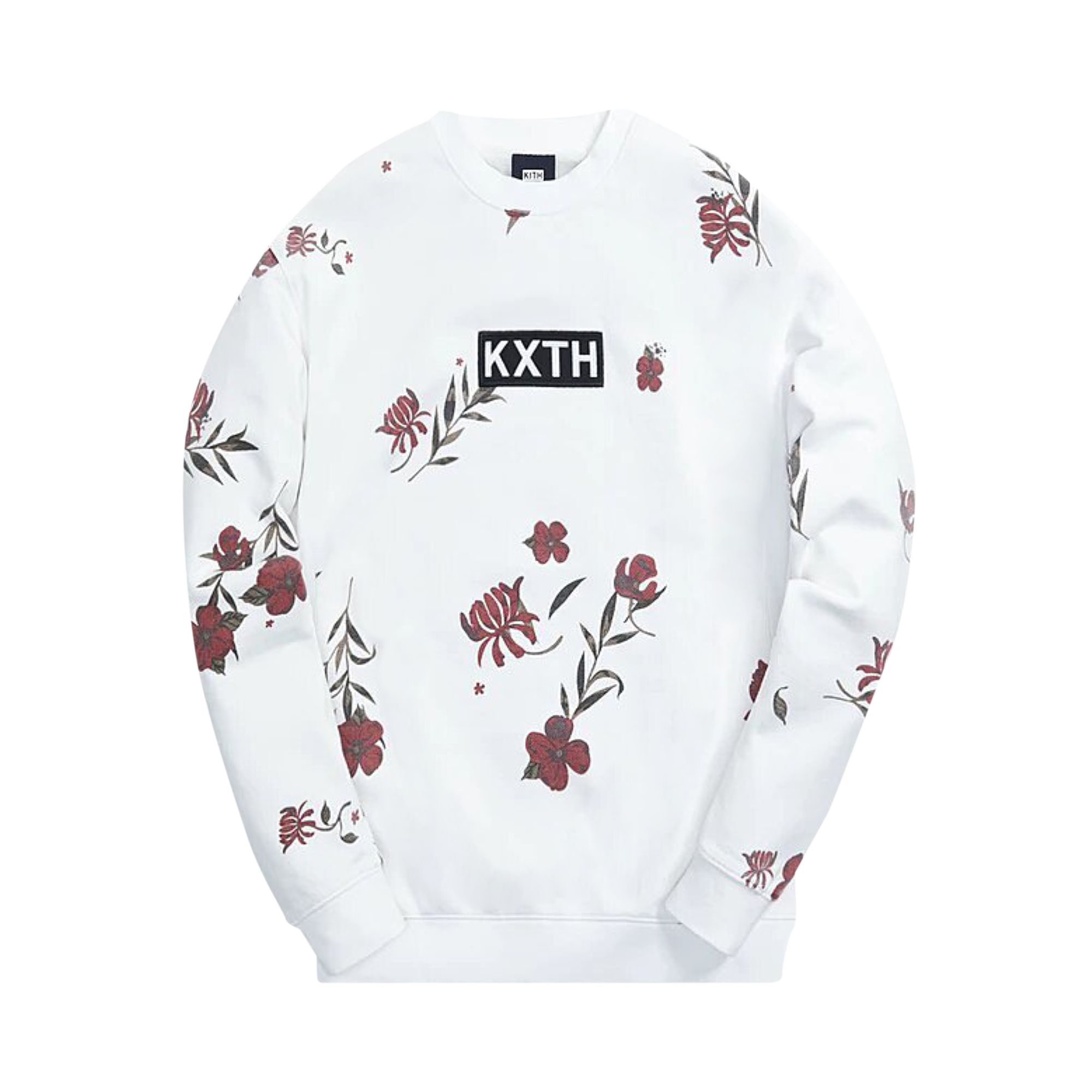 Kith Summer Floral Crewneck 'White' | Men's Size 2XL