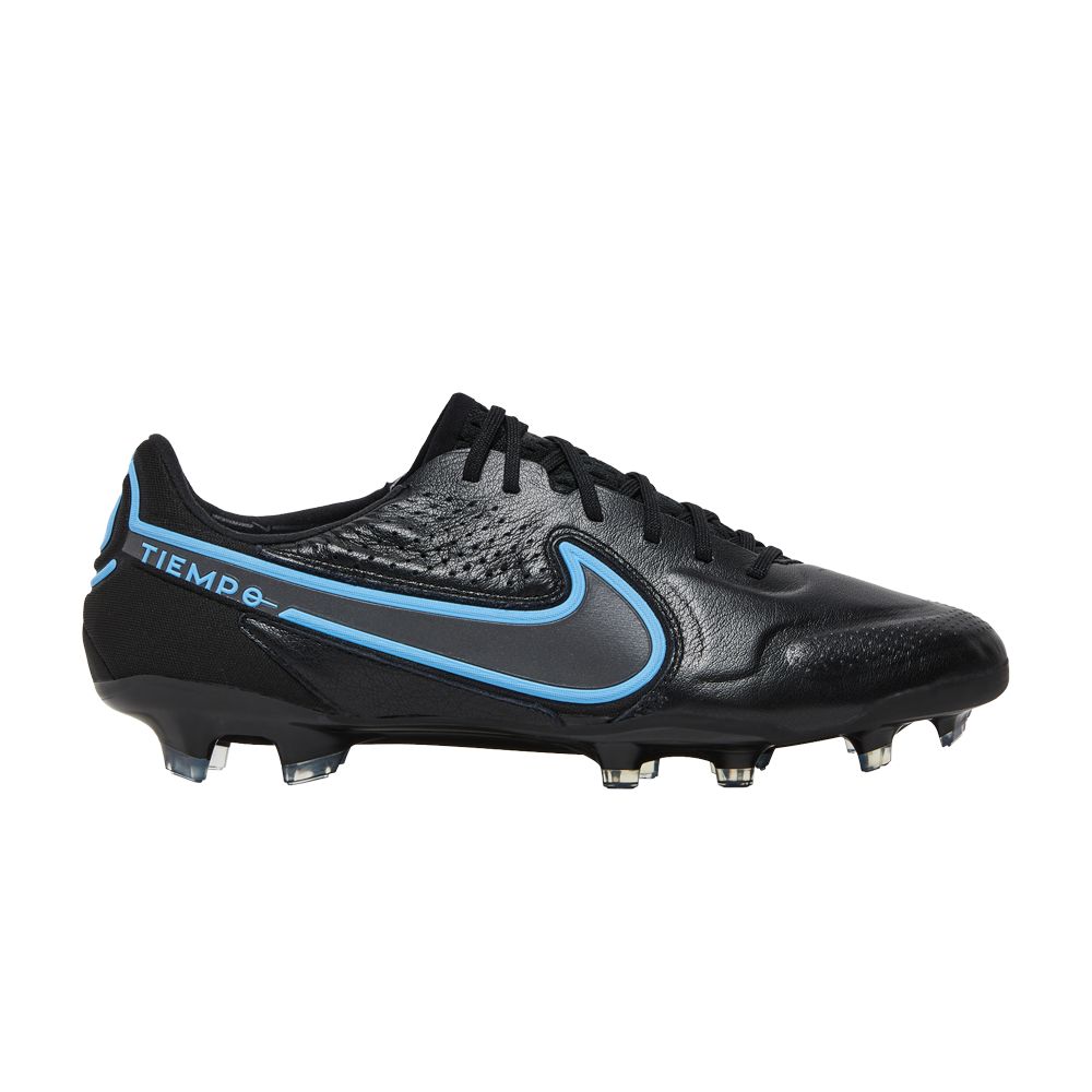 Nike Tiempo Legend 9 Elite FG 'Black Blue Hero' | Men's Size 12
