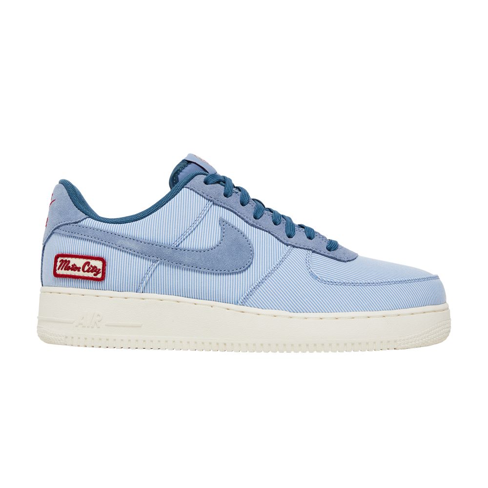 Nike Air Force 1 Low 'Detroit Home' | Blue | Men's Size 9.5