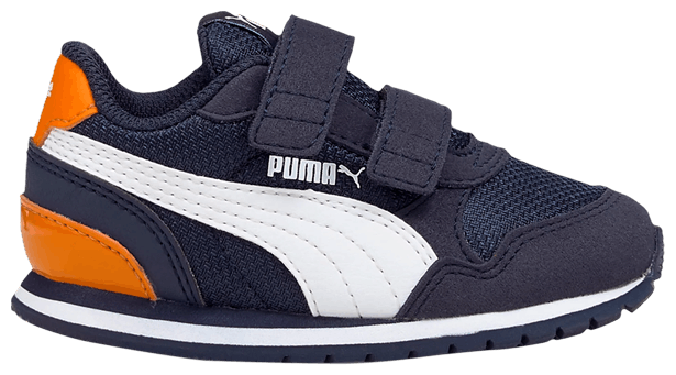 Puma ST Runner V2 Mesh AC Infant Peacoat Vibrant Orange