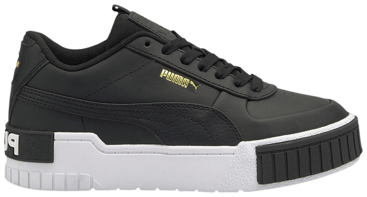 Puma Cali Sport Jr Black White
