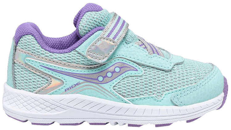 Saucony Ride 10 Little Kid Turquoise