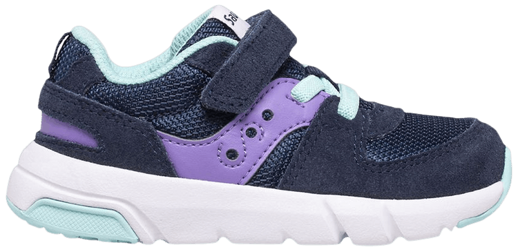 Saucony Jazz Lite 20 Little Kid Navy Purple Turquoise