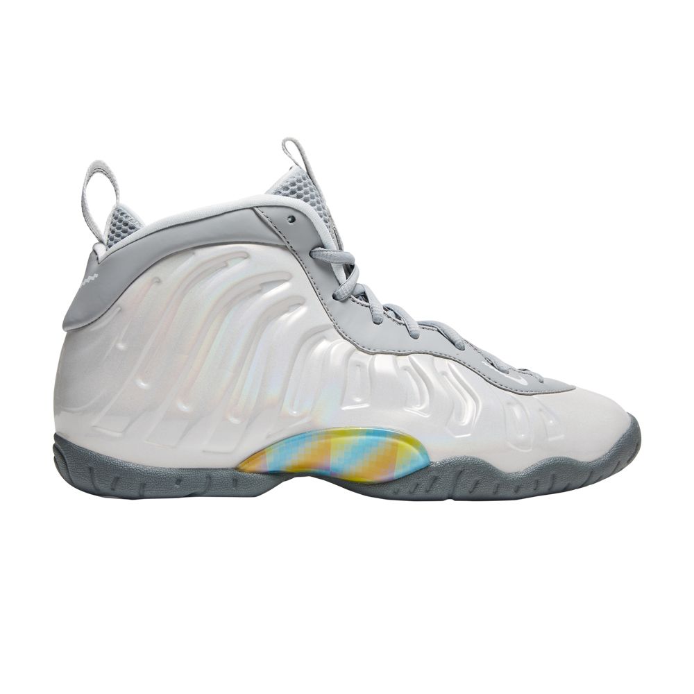 Nike Little Posite One GS 'Rainbow Pixel' | Grey | Kid's Size 4