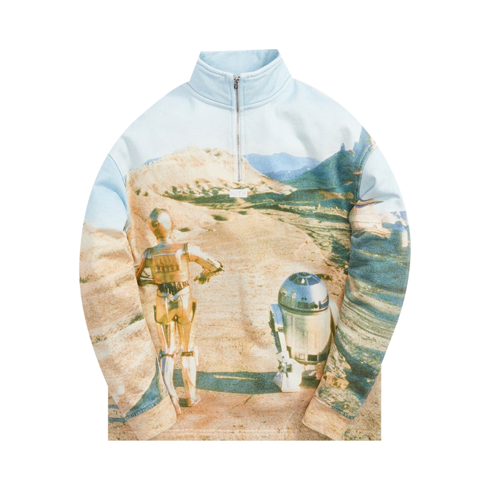 Kith For Star Wars Droids Quarter Zip 'Hallow' | Multi-Color | Men's Size XS