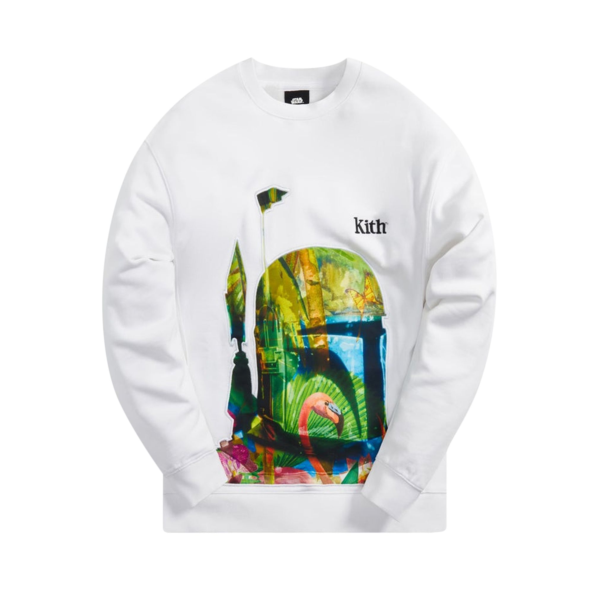 Kith For Star Wars Boba Fett Crewneck 'White' | Men's Size XS
