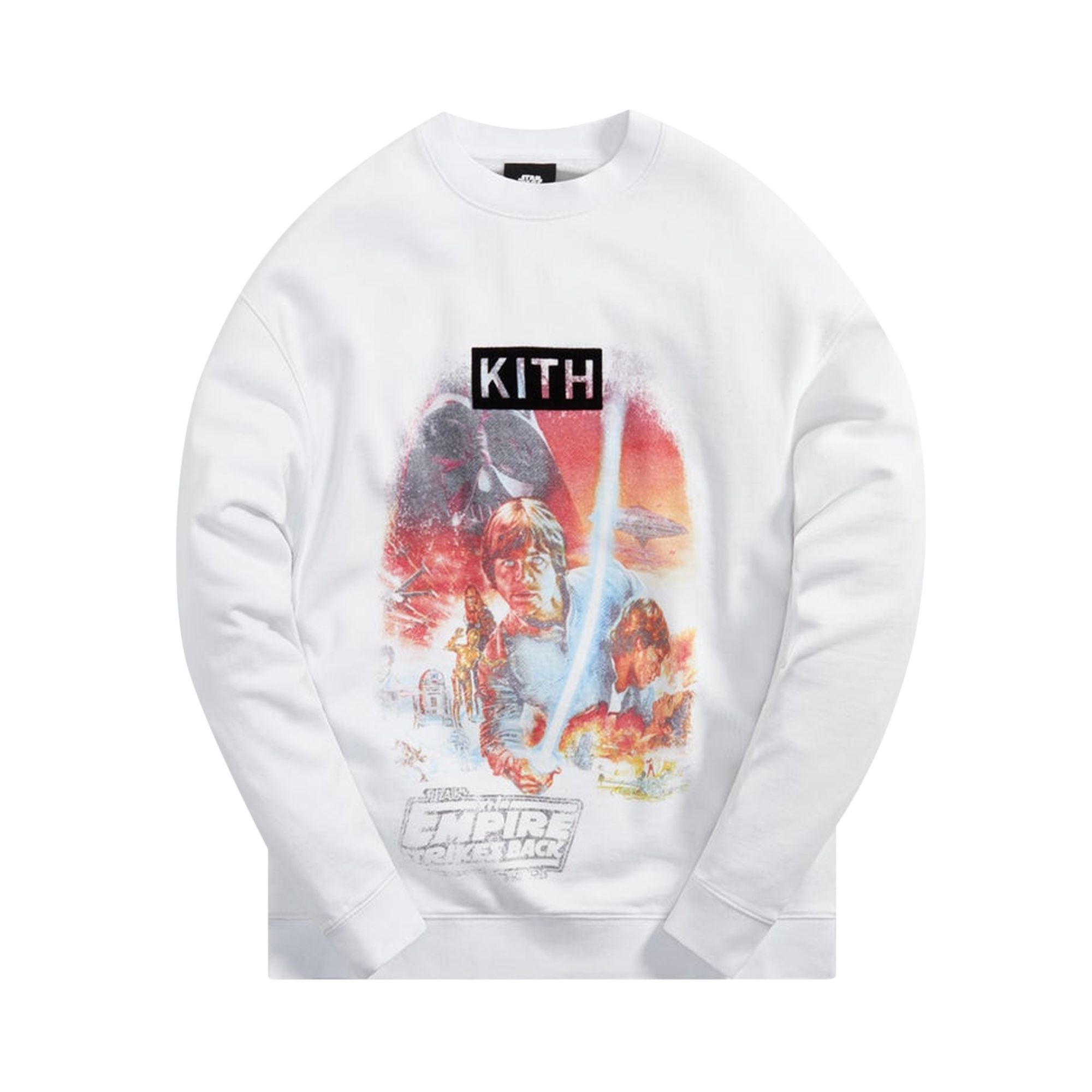 Kith For Star Wars Empire Crewneck 'White' | Men's Size M