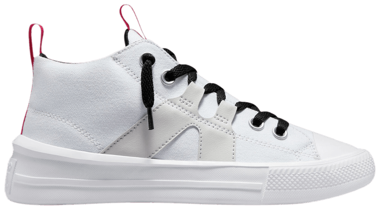 Converse Chuck Taylor All Star Easy On Mid GS White University Red