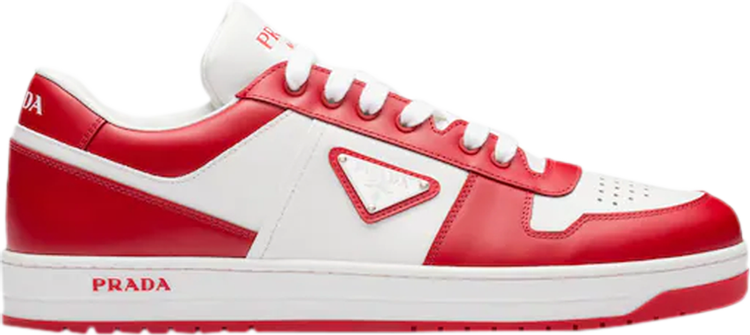 Prada Downtown Leather 'White Lacquer Red'
