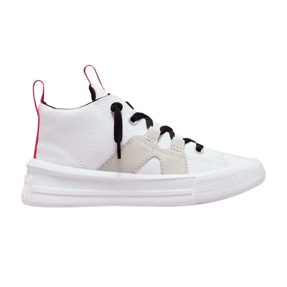 Pre-owned Converse Chuck Taylor All Star Easy-on Mid Ps 'white University Red' | Kid's Size 1