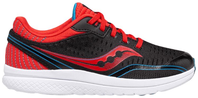 Saucony Kinvara 11 Big Kid Black Red Blue