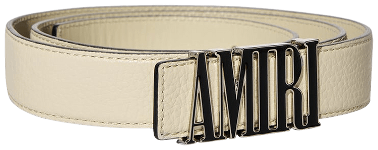 小物 amiri belt US UK Men's Amiri Buckle Leather Belt Color: Black Size: 32IN