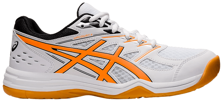 Asics Upcourt 4 White Shocking Orange