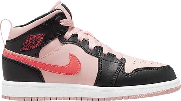 Air Jordan 1 Mid PS 'Black Pink Crimson'