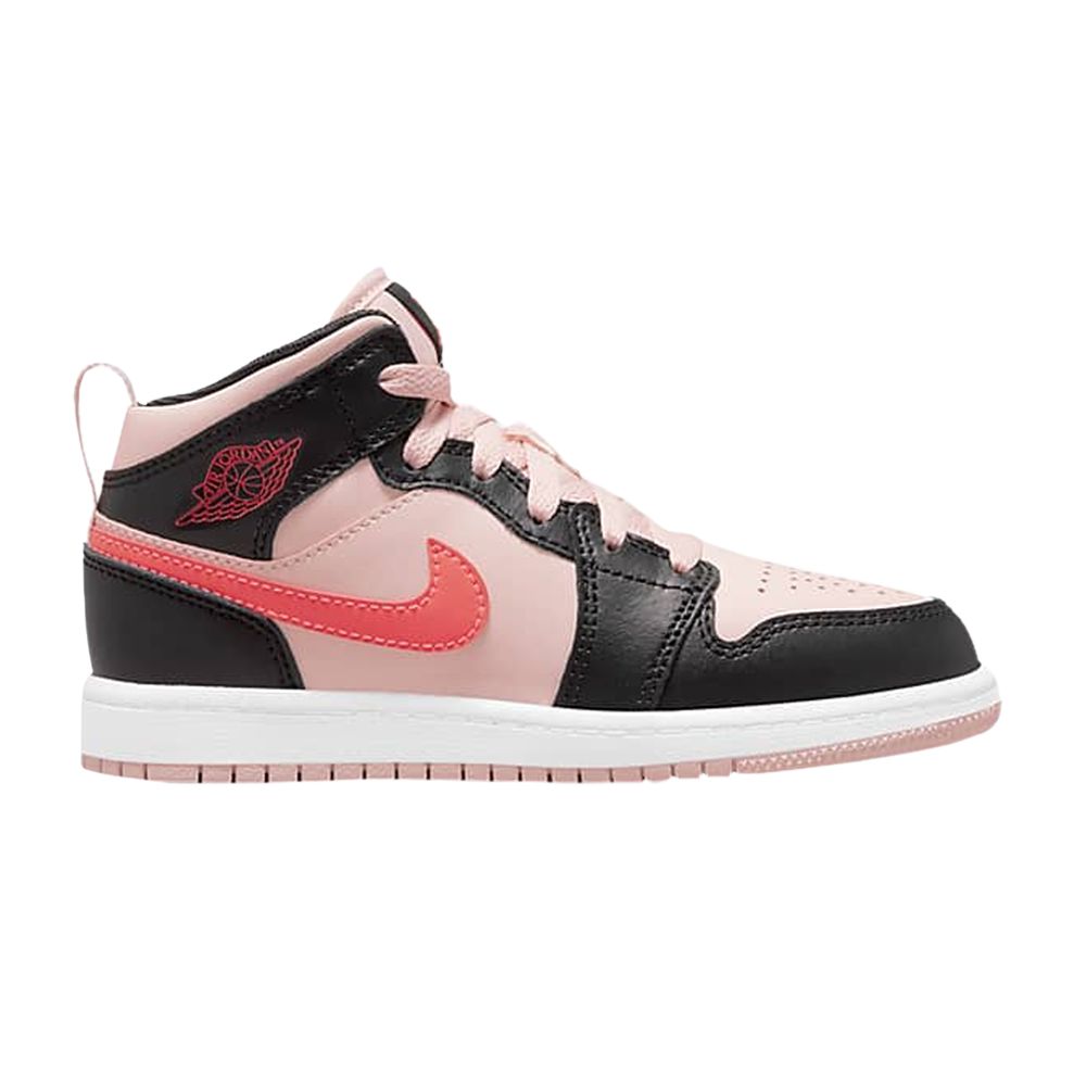 Air Jordan 1 Mid PS 'Black Pink Crimson' | Kid's Size 1