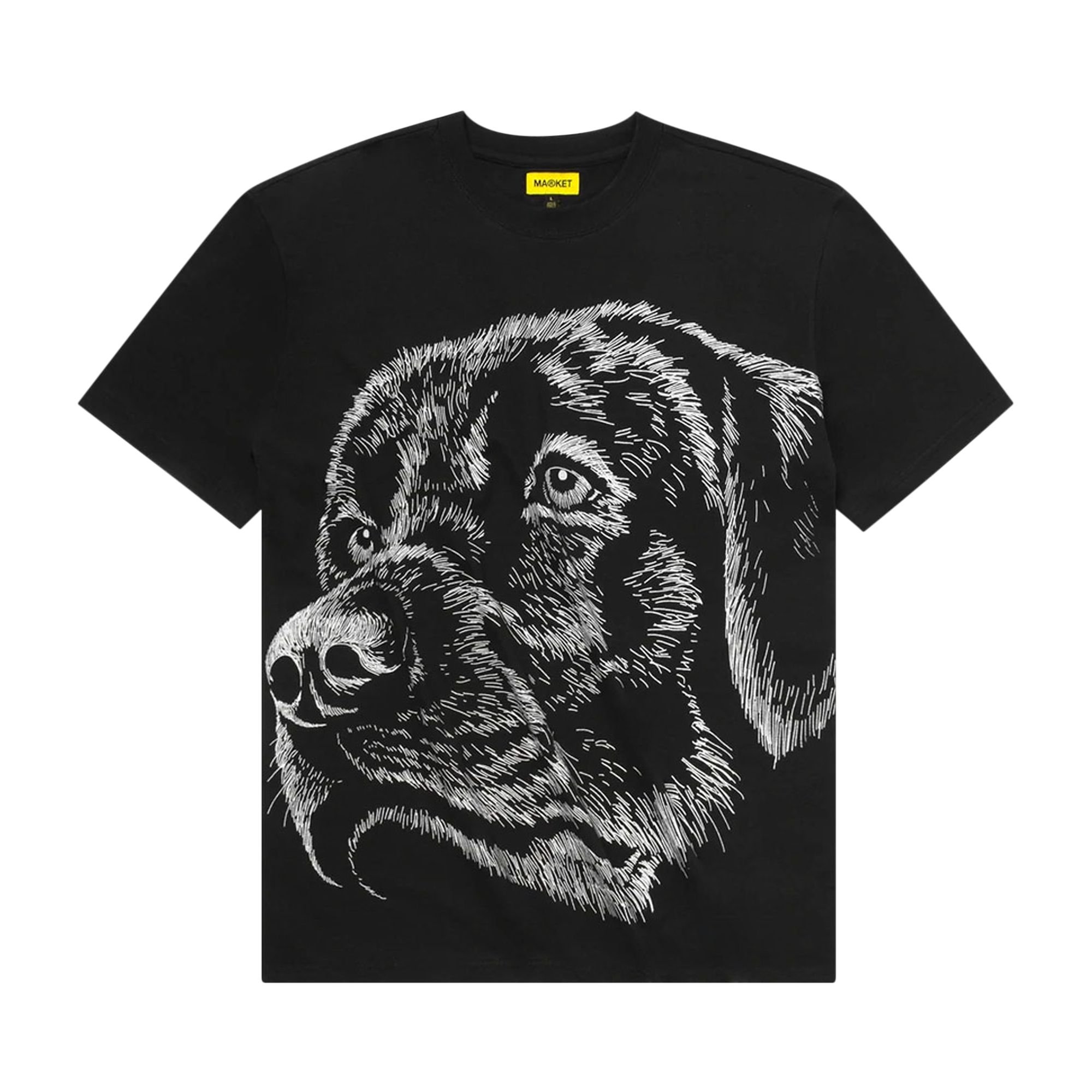 Pre-owned Market Guard Dog Maximum Security T-shirt 'black' | Men's Size S