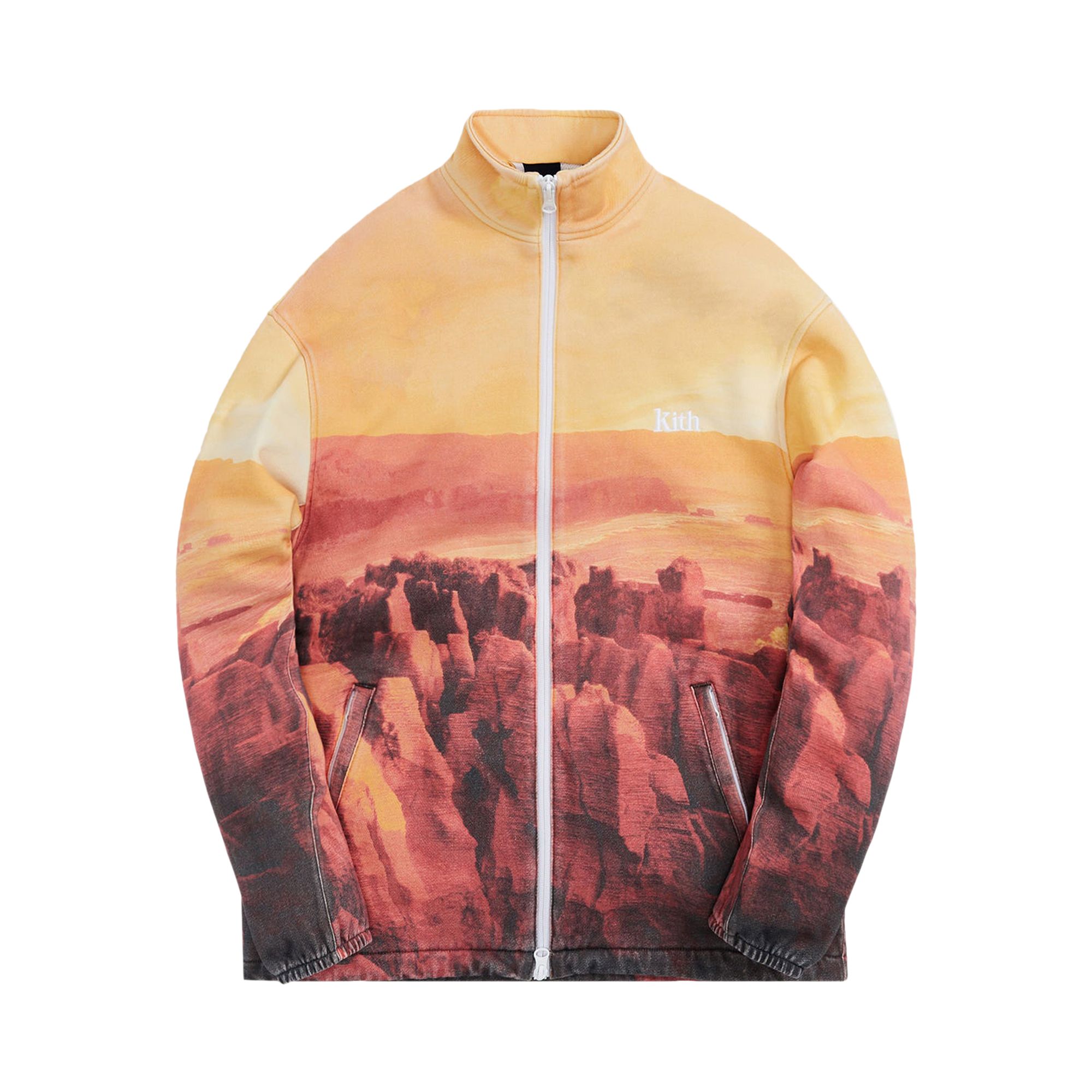 Kith Windsor Track Jacket 'Wildfire' | Multi-Color | Men's Size L
