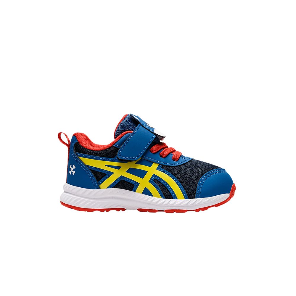 Pre-owned Asics Contend 7 Td 'lake Drive Vibrant Yellow' | Blue | Infant Size 5