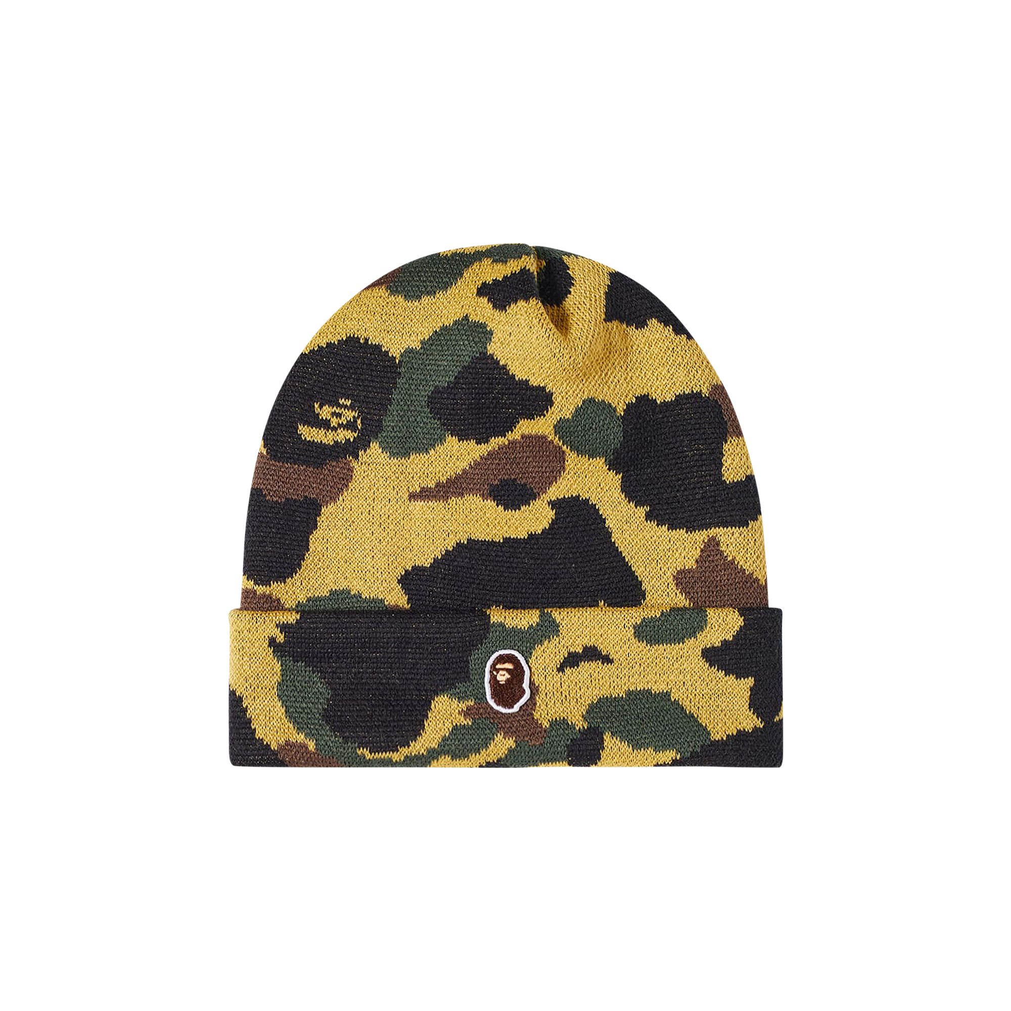 BAPE BAPE 1ST CAMO KNIT CAP 'GREEN'